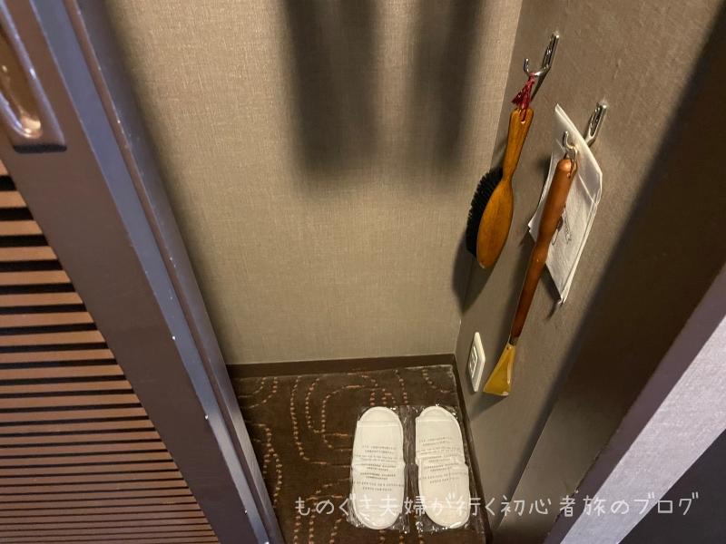 『沖縄ハーバービューホテル』8F「クラブツイン」クローゼット