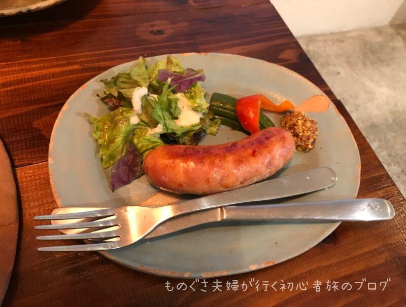 料理「オリジナルソーセージ（コーレーグース）」