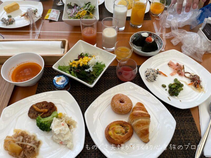 福岡ヒルトンシーホーク《朝食》実際に食べた料理