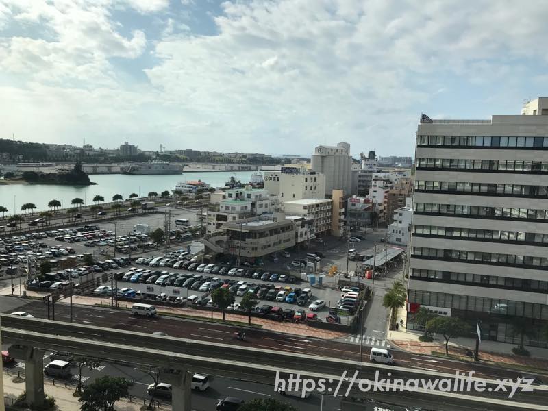 リーガロイヤルグラン沖縄「8階客室からの眺望」