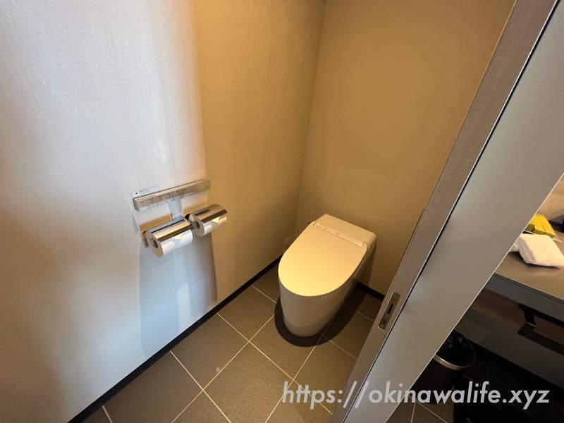 ヒルトン沖縄瀬底リゾートのトイレ