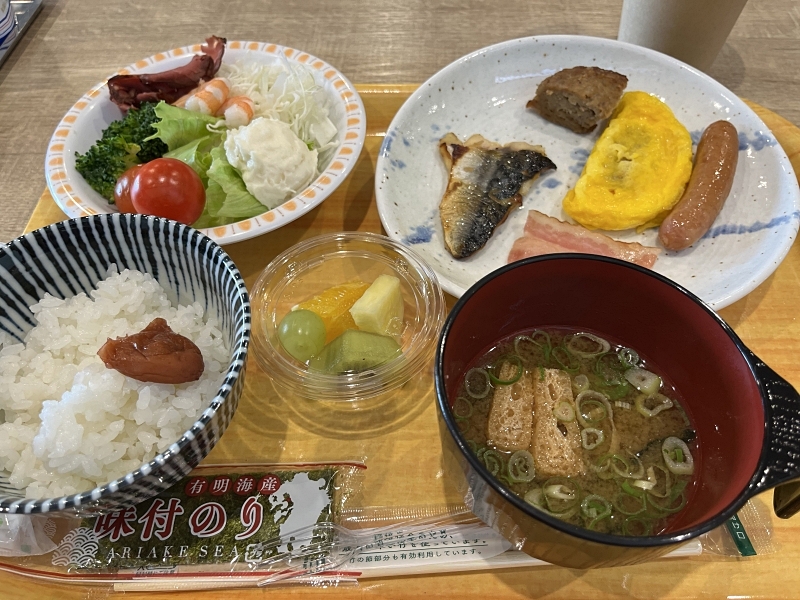 朝食は和洋バイキング！
