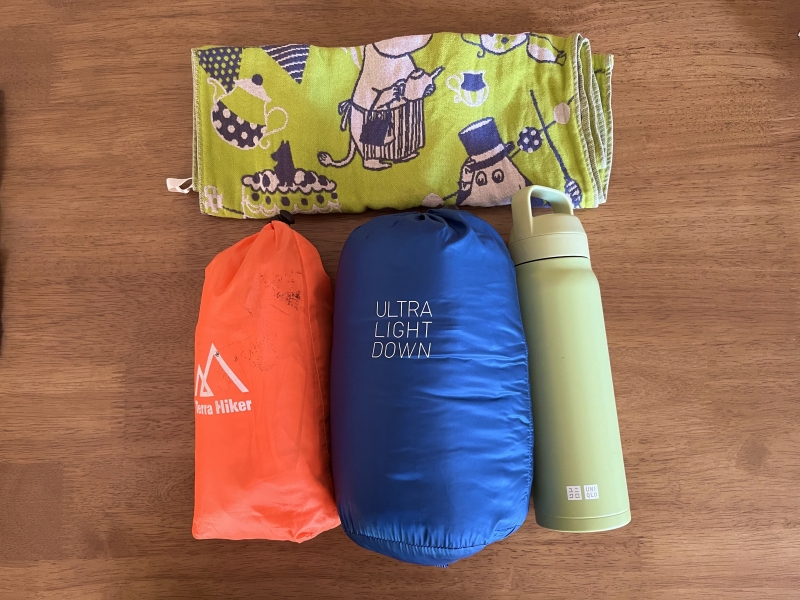 持ち物と注意点